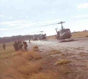 Another view of the flight line during the Easter offensive, 1972.